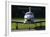 A Pilatus Pc-12 Private Jet-null-Framed Photographic Print