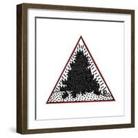 A Pile of Crowns for Jean-Michel Basquiat, 1988-Keith Haring-Framed Giclee Print