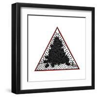 A Pile of Crowns for Jean-Michel Basquiat, 1988-Keith Haring-Framed Giclee Print