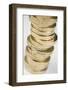 A Pile of Pound Coins on a Table-Duncan Andison-Framed Photographic Print