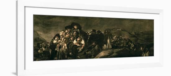 A Pilgrimage to San Isidro-Francisco de Goya-Framed Premium Giclee Print