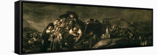 A Pilgrimage to San Isidro-Francisco de Goya-Framed Stretched Canvas