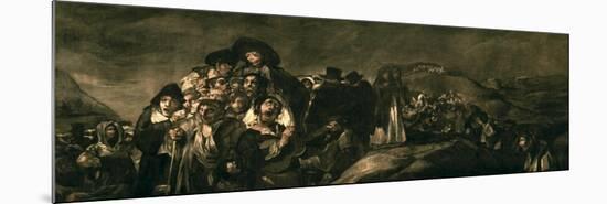 A Pilgrimage to San Isidro-Francisco de Goya-Mounted Art Print