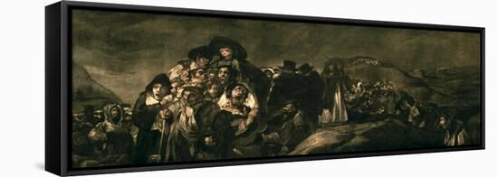 A Pilgrimage to San Isidro-Francisco de Goya-Framed Stretched Canvas