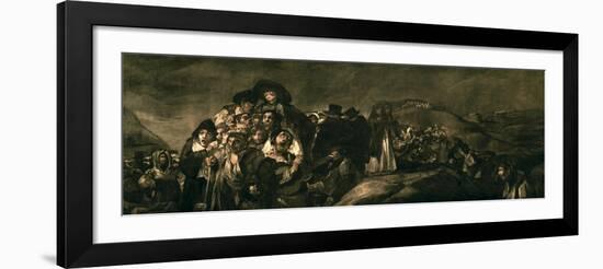 A Pilgrimage to San Isidro-Francisco de Goya-Framed Art Print