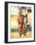 A Pilot Ready for a High Altitude Flight-null-Framed Giclee Print