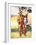 A Pilot Ready for a High Altitude Flight-null-Framed Giclee Print