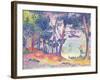 A Pine Grove, 1906-Henri Edmond Cross-Framed Giclee Print