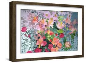 A Pink Bouquet-Claire Spencer-Framed Giclee Print