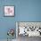 A Pink Poodle Kind of Day-Miyo Amori-Framed Stretched Canvas displayed on a wall