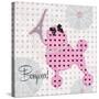A Pink Poodle Kind of Day-Miyo Amori-Stretched Canvas
