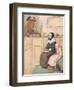 A Pious Widow of Good Social Rank-Hugh Thomson-Framed Giclee Print