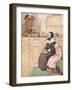 A Pious Widow of Good Social Rank-Hugh Thomson-Framed Giclee Print