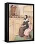 A Pious Widow of Good Social Rank-Hugh Thomson-Framed Stretched Canvas