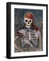 A Pirate and Her Pistol-Marie Marfia-Framed Giclee Print