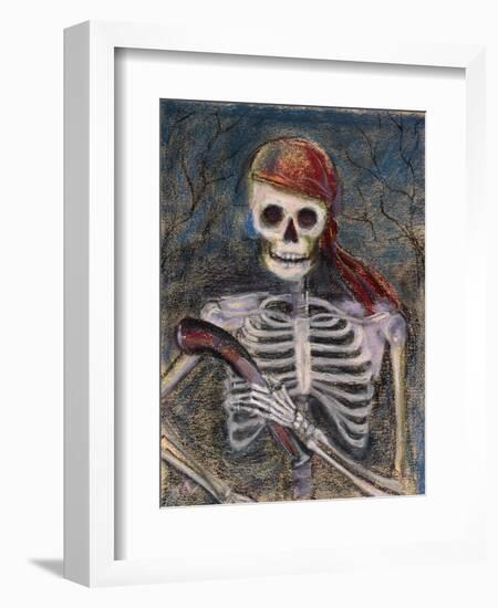 A Pirate and Her Pistol-Marie Marfia-Framed Giclee Print