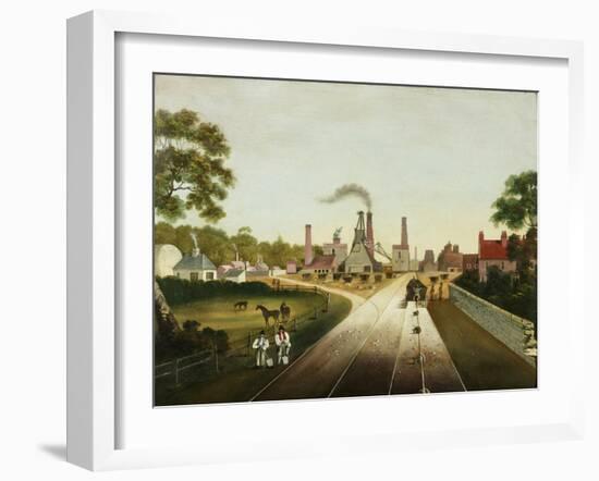 A' Pit, Backworth, C.1823-67-null-Framed Giclee Print