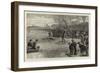 A Pitman's Holiday, Rabbit Coursing with Greyhounds-null-Framed Giclee Print