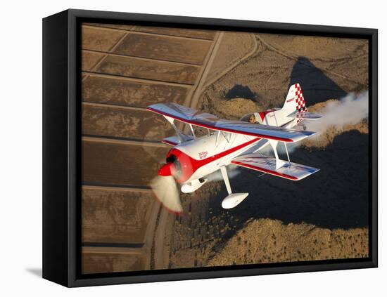 A Pitts Model 12 Aircraft in Flight-Stocktrek Images-Framed Stretched Canvas