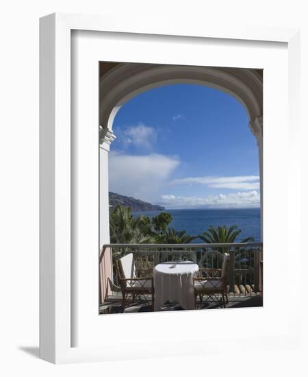 A Place for Tea, Funchal, Madeira, Portugal, Atlantic Ocean, Europe-James Emmerson-Framed Photographic Print