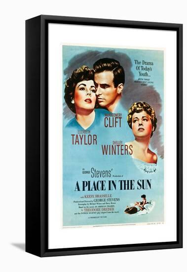 A Place in the Sun, 1951-null-Framed Stretched Canvas