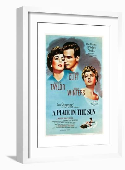 A Place in the Sun, 1951-null-Framed Giclee Print