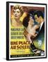 A Place in the Sun, (aka Une Place Au Soleil), 1951-null-Framed Poster