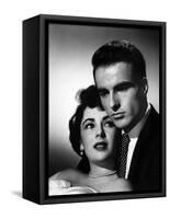 A Place in the Sun, Elizabeth Taylor, Montgomery Clift, 1951-null-Framed Stretched Canvas