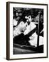 A Place in the Sun, from Left, Montgomery Clift, Elizabeth Taylor, 1951-null-Framed Premium Photographic Print