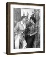 A Place in the Sun, Montgomery Clift, Elizabeth Taylor, 1951-null-Framed Photo