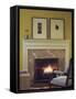 A Place to Sit by the Fire-null-Framed Stretched Canvas