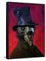 A Plague Doctor Unmasked-Mark Gordon-Framed Stretched Canvas