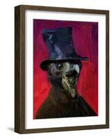 A Plague Doctor Unmasked-Mark Gordon-Framed Giclee Print