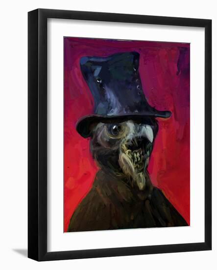 A Plague Doctor Unmasked-Mark Gordon-Framed Giclee Print