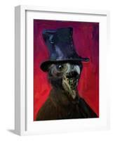 A Plague Doctor Unmasked-Mark Gordon-Framed Giclee Print