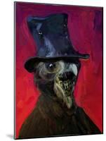 A Plague Doctor Unmasked-Mark Gordon-Mounted Giclee Print