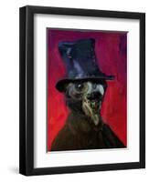 A Plague Doctor Unmasked-Mark Gordon-Framed Premium Giclee Print