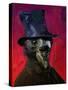 A Plague Doctor Unmasked-Mark Gordon-Stretched Canvas