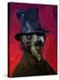 A Plague Doctor Unmasked-Mark Gordon-Stretched Canvas