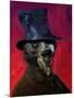 A Plague Doctor Unmasked-Mark Gordon-Mounted Giclee Print