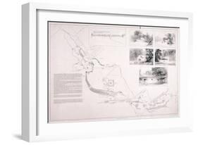 A Plan of Hyde Park, Green Park and St James's Park, C1827-null-Framed Giclee Print