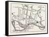 A Plan of Leeds in 1770, UK-null-Framed Stretched Canvas