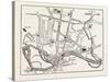 A Plan of Leeds in 1770, UK-null-Stretched Canvas