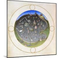 A Plan of Rome, 1412-1416-Hermann Limbourg-Mounted Giclee Print