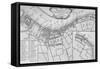 A Plan of Rotherhithe, 1755, (1912). Artists: Unknown, John Stow-John Stow-Framed Stretched Canvas