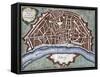 A Plan of the City of Cologne-null-Framed Stretched Canvas