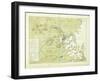 A Plan of the Town and Harbour of Boston and the Country Adjacent'-null-Framed Giclee Print
