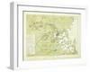 A Plan of the Town and Harbour of Boston and the Country Adjacent'-null-Framed Giclee Print