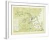 A Plan of the Town and Harbour of Boston and the Country Adjacent'-null-Framed Giclee Print