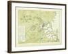 A Plan of the Town and Harbour of Boston and the Country Adjacent'-null-Framed Giclee Print